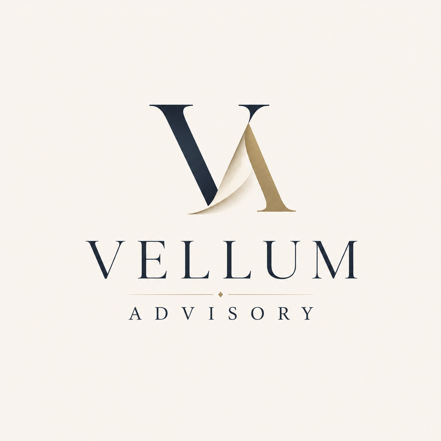 Vellum Advisory logo